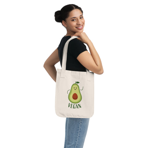 "Vegan" Organic Canvas Tote Bag