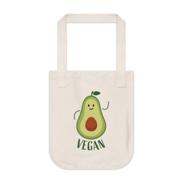 "Vegan" Organic Canvas Tote Bag