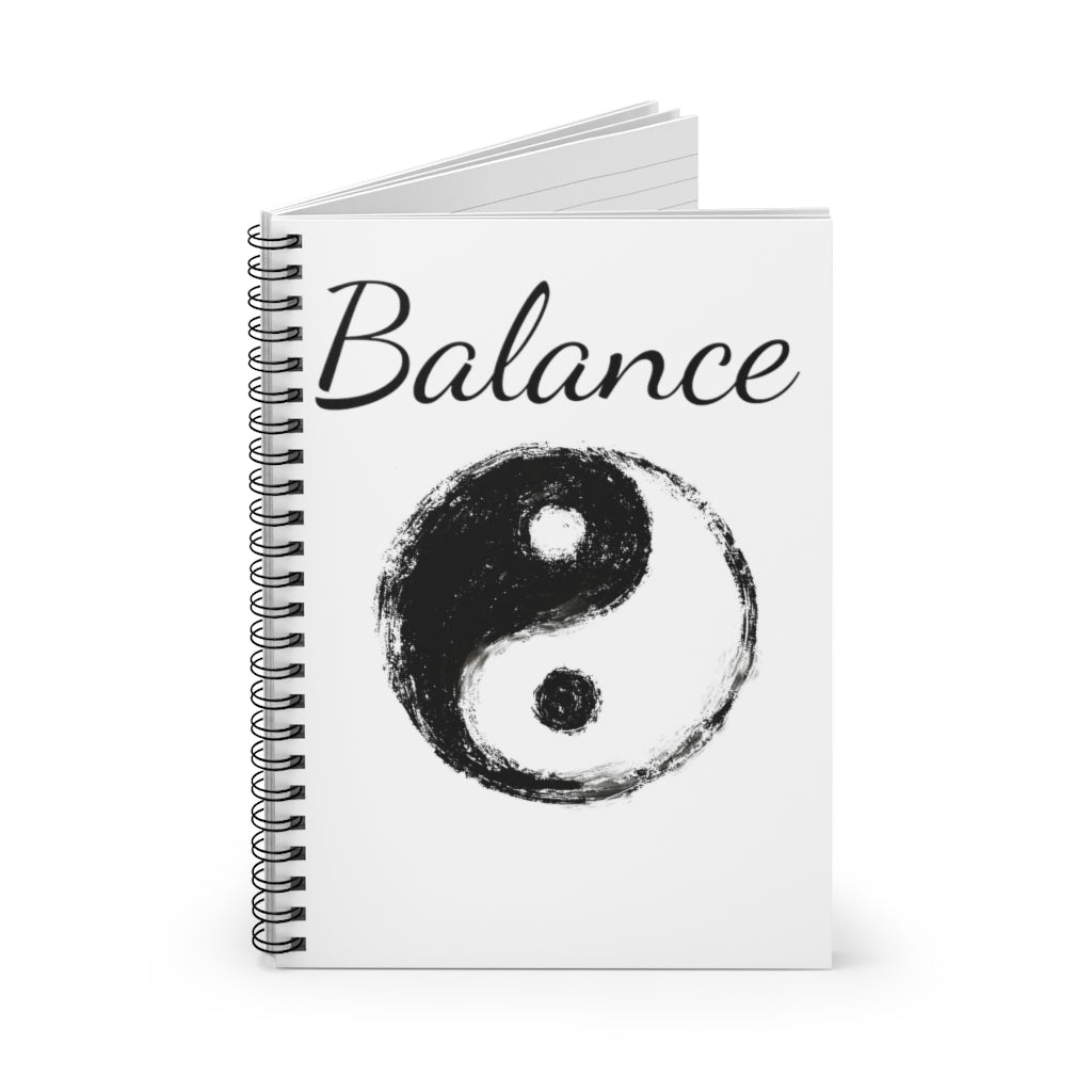 BALANCE - Spiral Notebook - Ruled Line