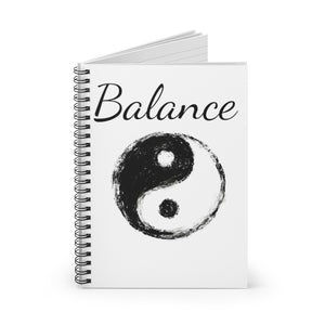 BALANCE - Spiral Notebook - Ruled Line