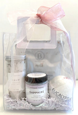 JUST BREATHE - LUXURIOUS SPA GIFT BATH BAGS - TWO VARIETIES