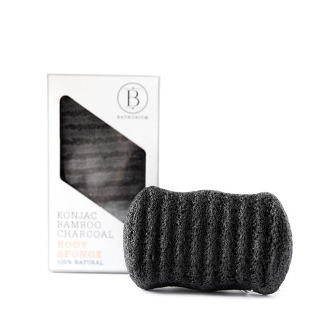 KONJAC BAMBOO CHARCOAL BODY SPONGE