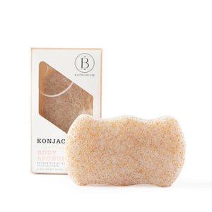 KOJAC WALNUT EXFOLIATING BODY SPONGE