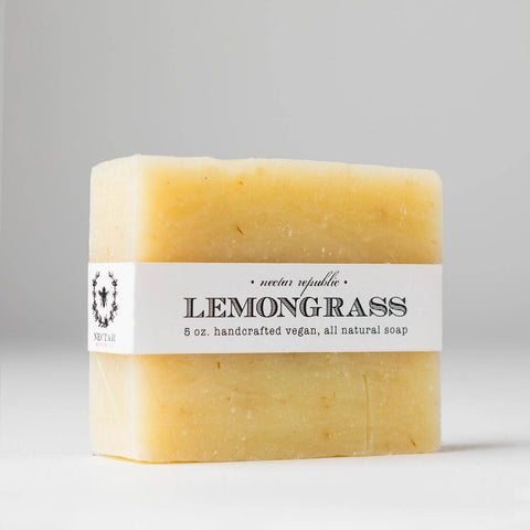 LEMONGRASS HANDCRAFTED VEGAN BATH SOAP