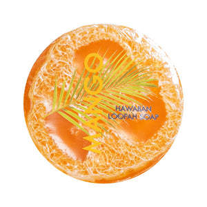 MANGO SEA SALT & KUKUI EXFOLIATING LOOFAH SOAP 4.75oz