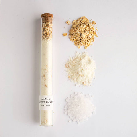 MILK + HONEY : BATH SALTS SOAK TEST TUBE