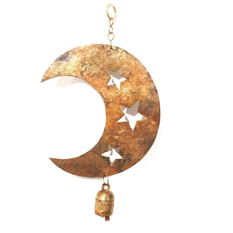 STAR CUT MOON CHIME