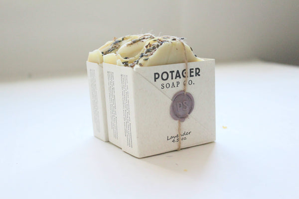 LAVENDAR SOAP - HANDMADE SOAP WITH ORGANIC INGREDIENTS