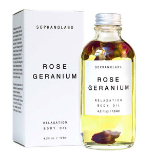 ROSE GERANIUM BODY OIL