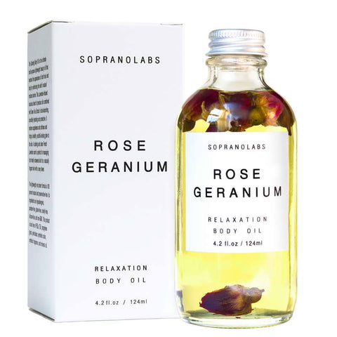 ROSE GERANIUM BODY OIL