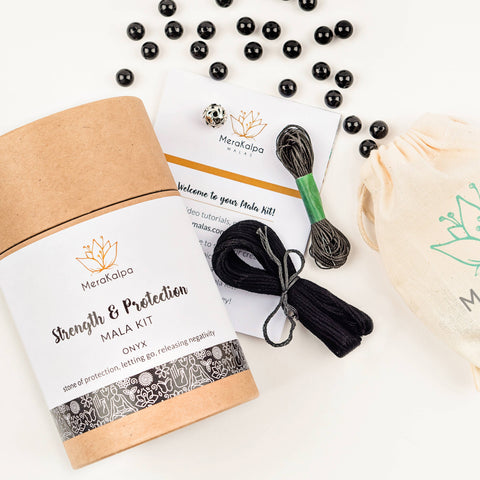 MAKE YOUR OWN STRENGTH & PROTECTION MALA KIT