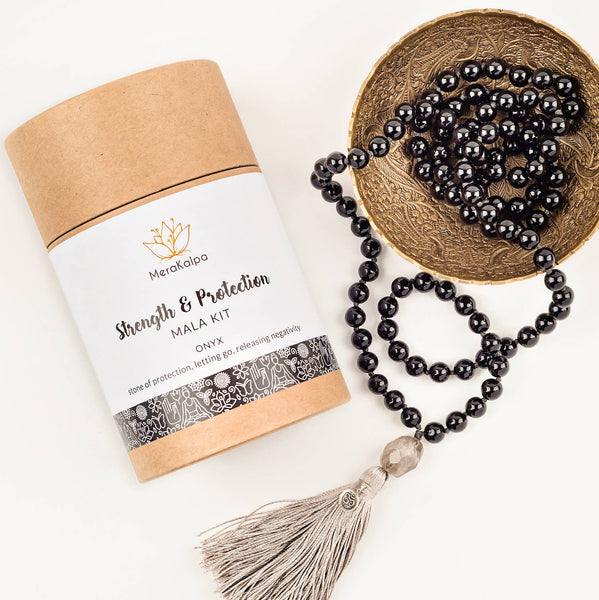 MAKE YOUR OWN STRENGTH & PROTECTION MALA KIT