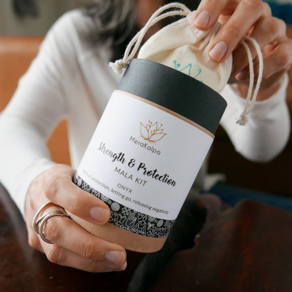 MAKE YOUR OWN STRENGTH & PROTECTION MALA KIT