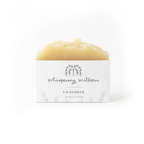 WHISPERING WILLOW - LAVENDER  - BAR SOAP