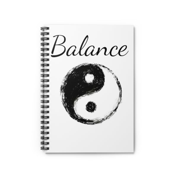 BALANCE - Spiral Notebook - Ruled Line