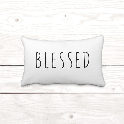 "Blessed" - Rectangular - Pillow